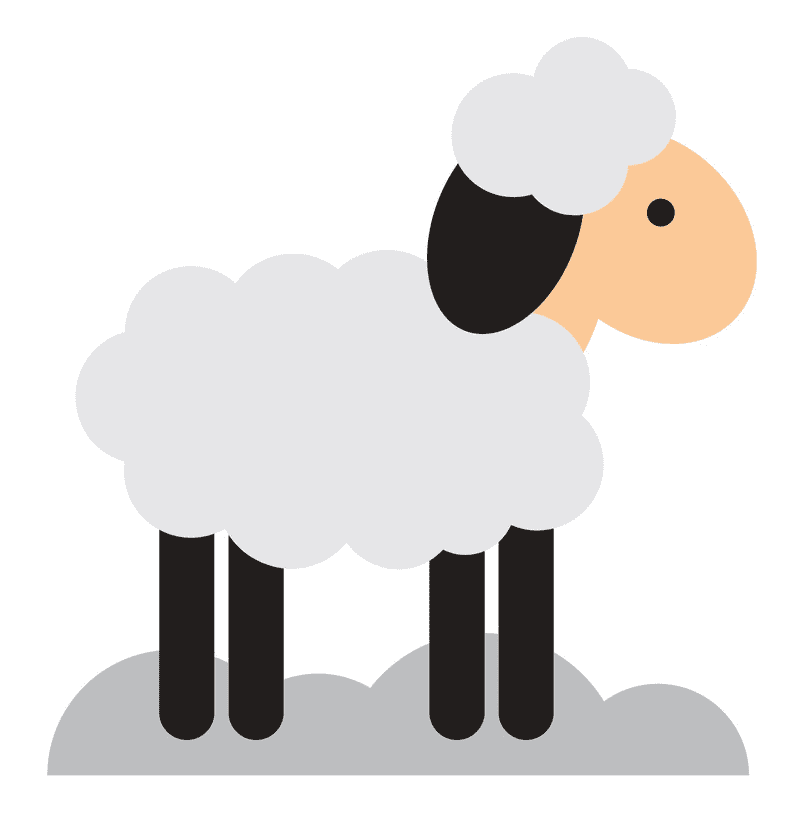 子羊のイラスト 7