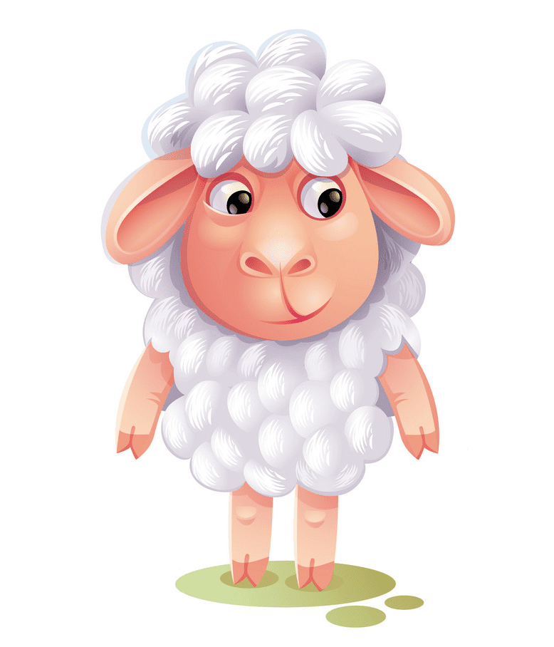 子羊のイラスト無料9