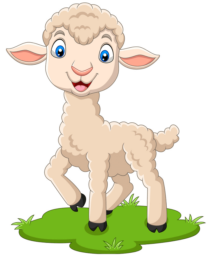 子羊のイラストpng画像