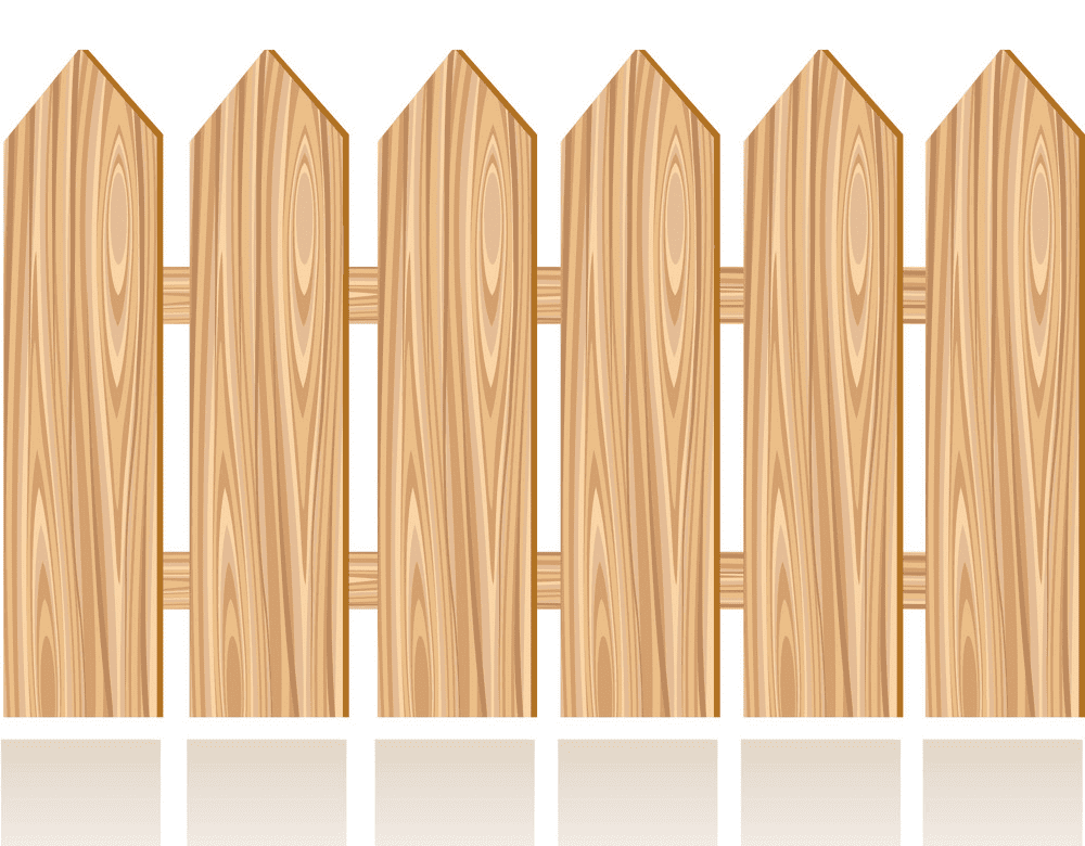 木製フェンスのイラストを無料でダウンロード イラスト