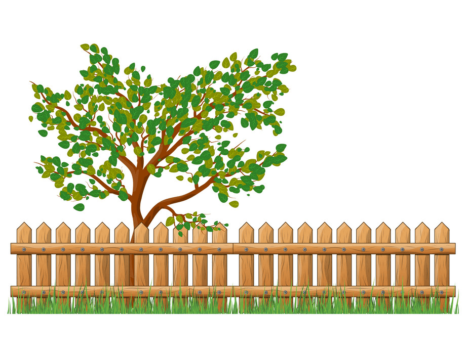 木製フェンスのイラスト png ダウンロード イラスト