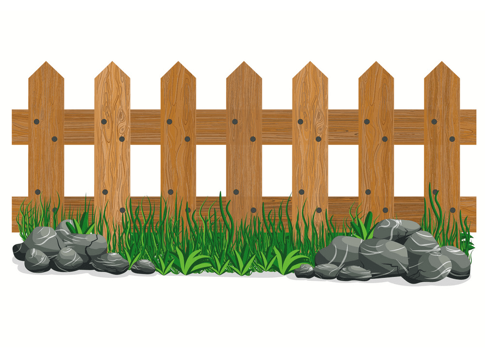 木製フェンスのイラスト png 画像 イラスト