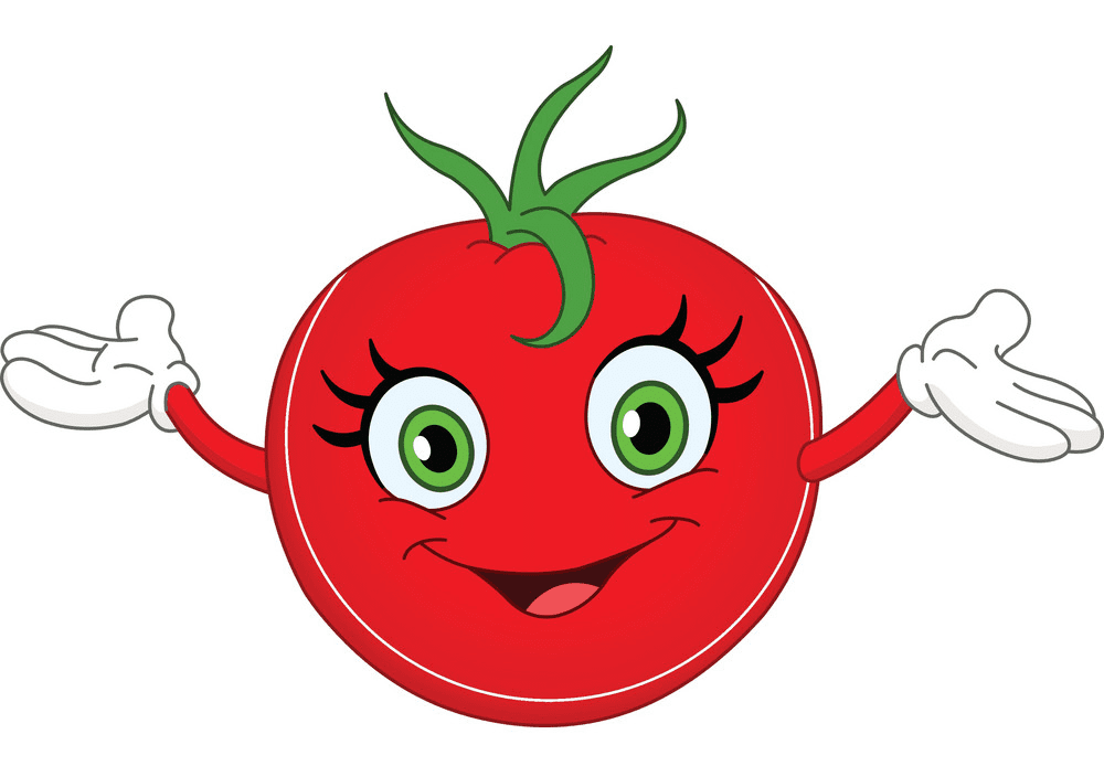 トマトの漫画イラスト イラスト