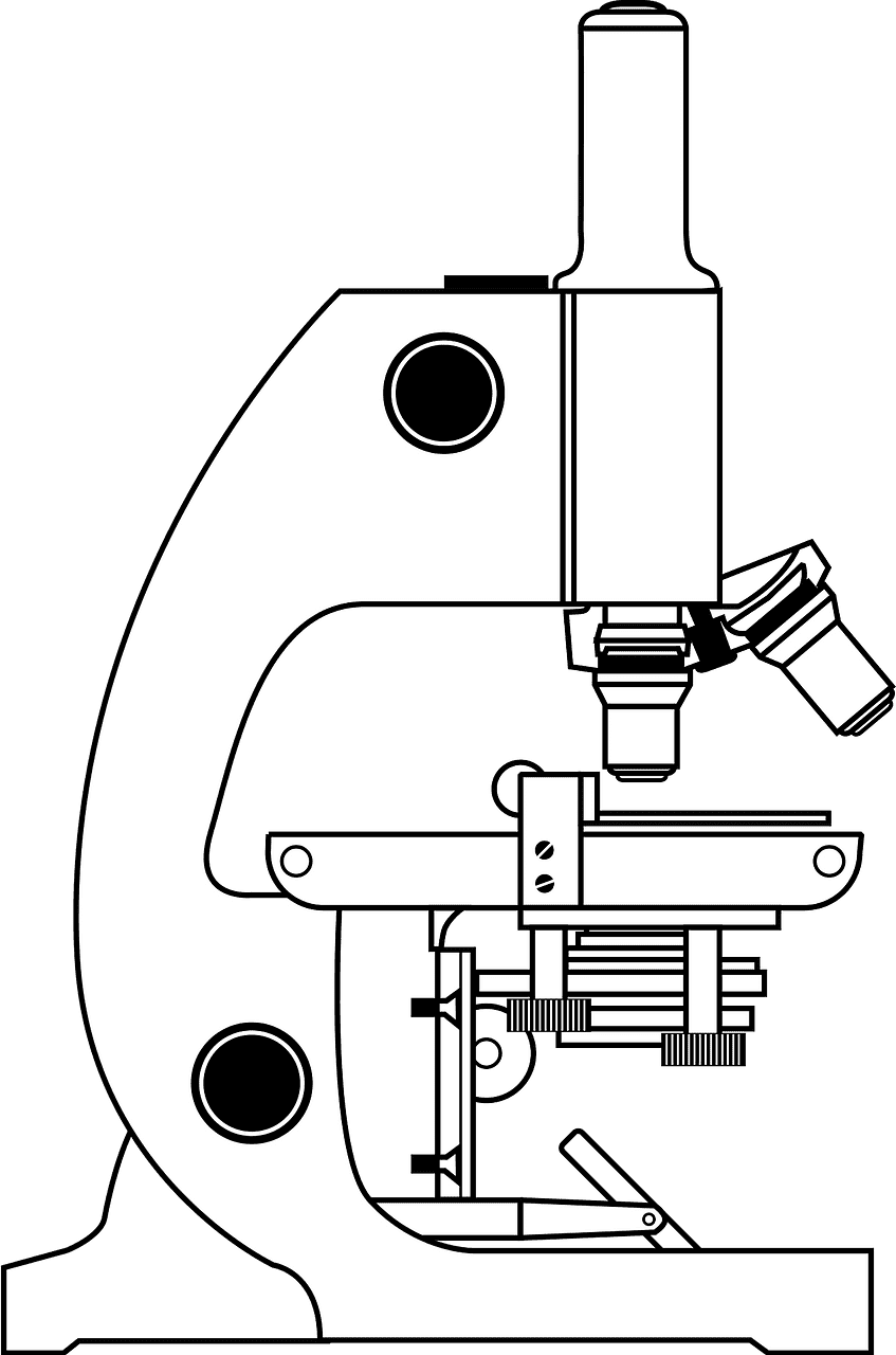 電子顕微鏡イラスト透明