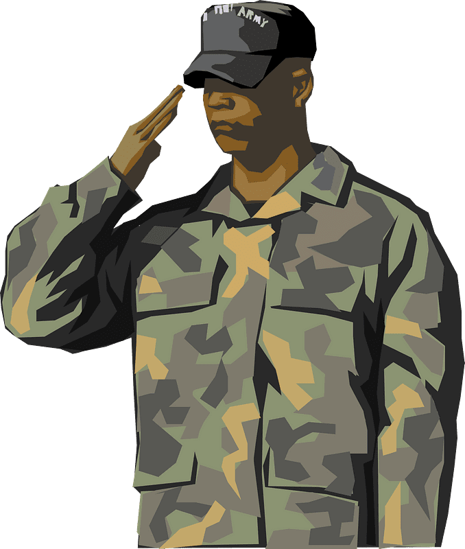 兵士のイラスト 透明 13