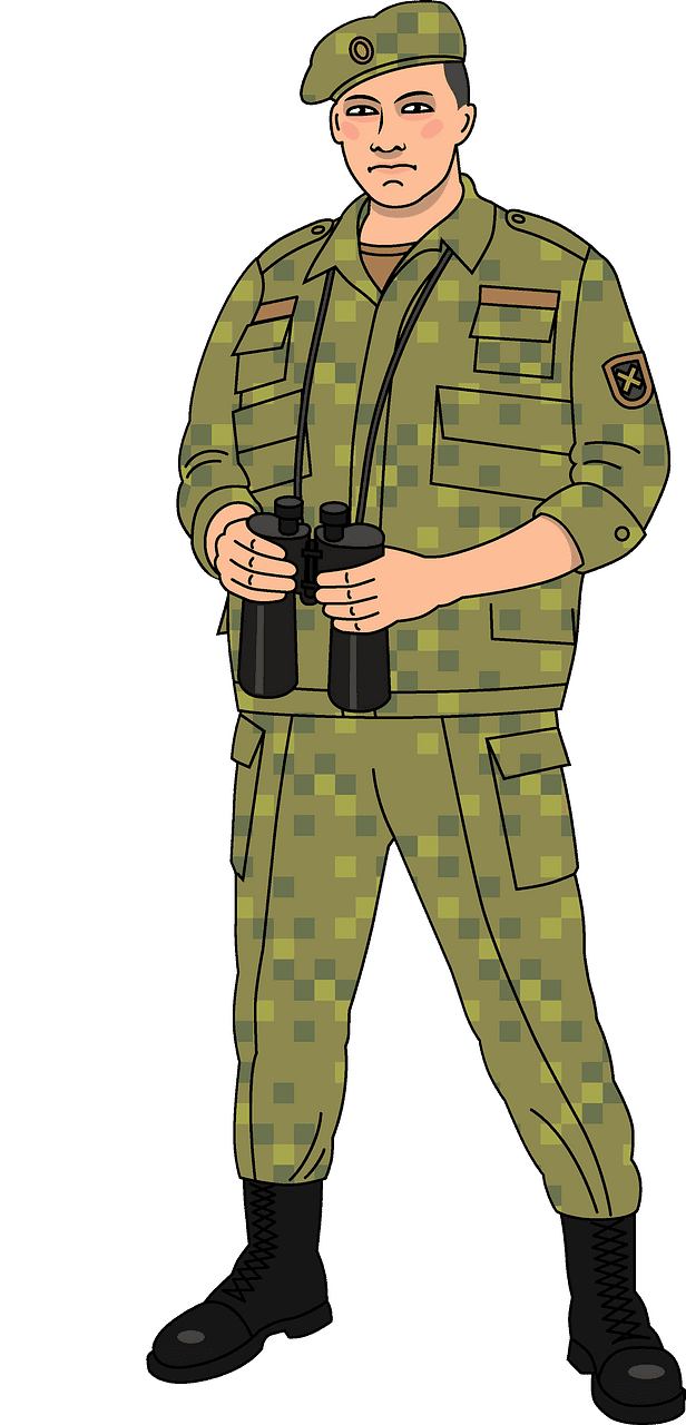 兵士のイラスト 透明 png