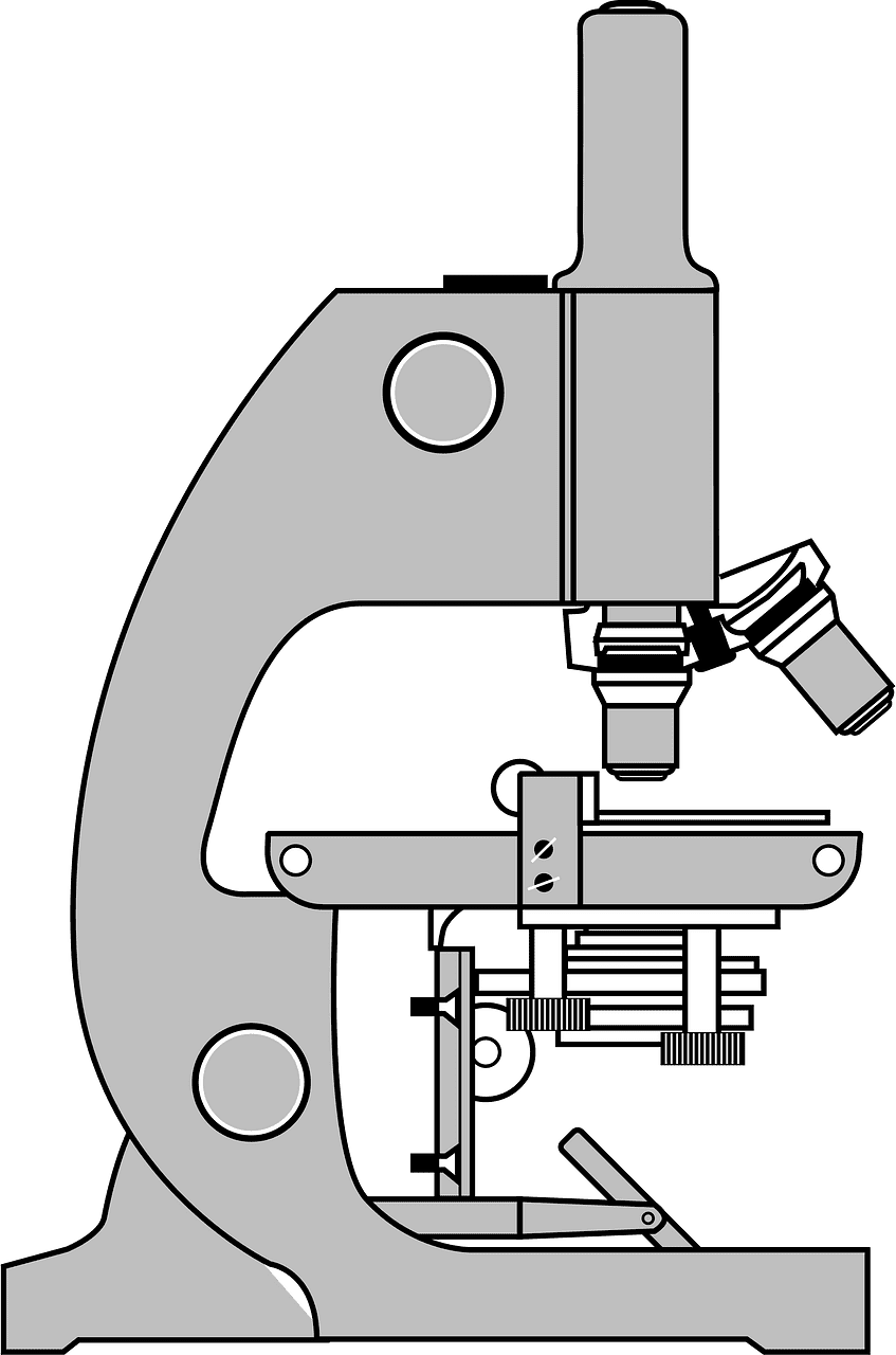 顕微鏡イラスト透明 3