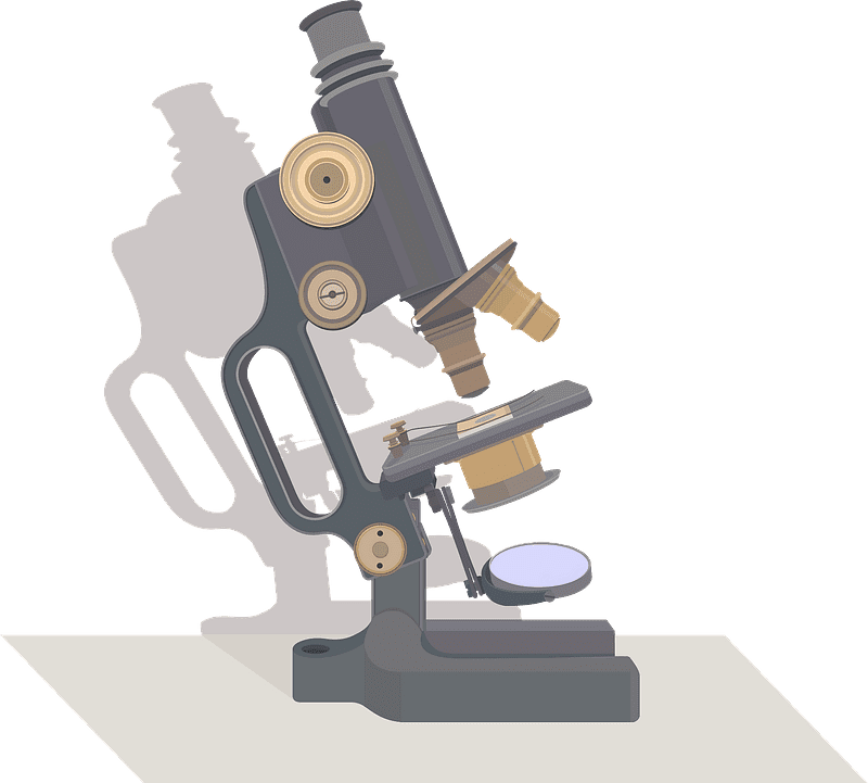 顕微鏡イラスト透明 7
