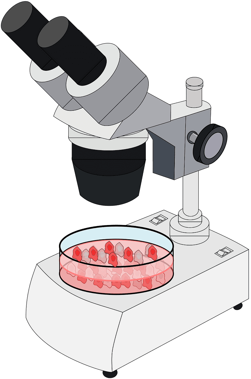 顕微鏡イラスト透明 9