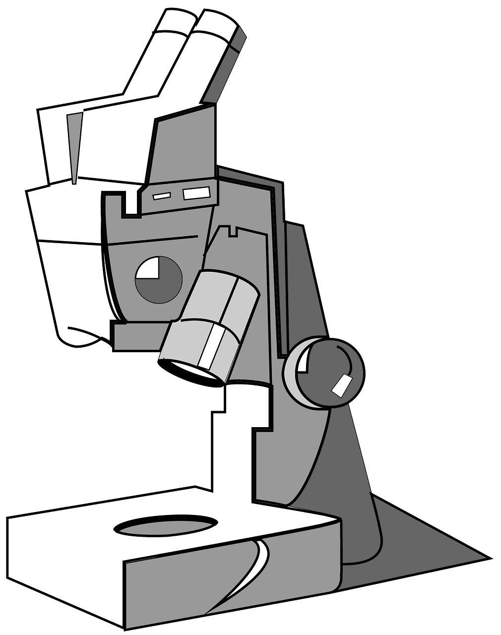 顕微鏡イラスト 透明な背景 10