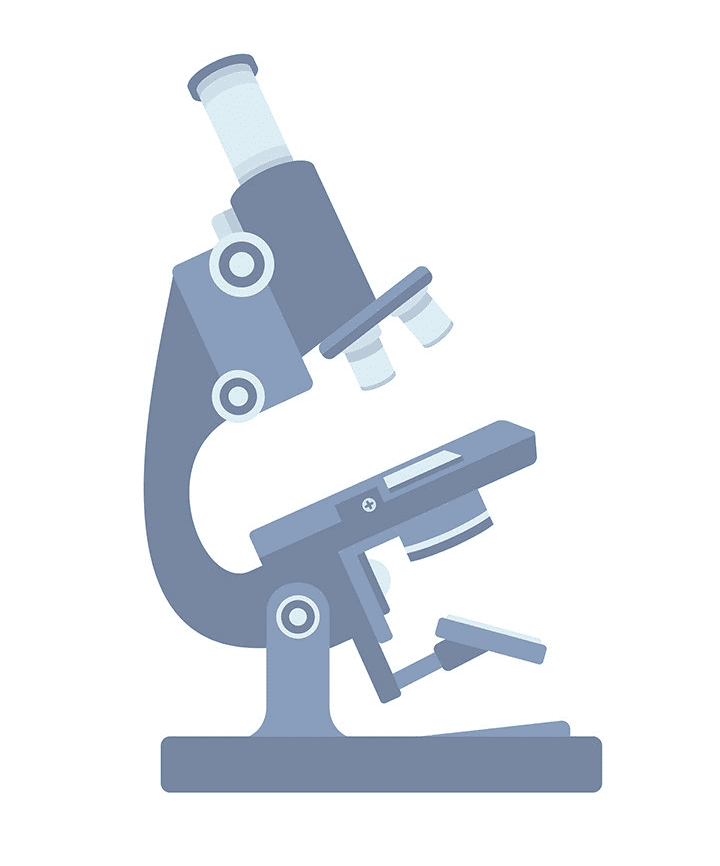 子供向けイラスト顕微鏡