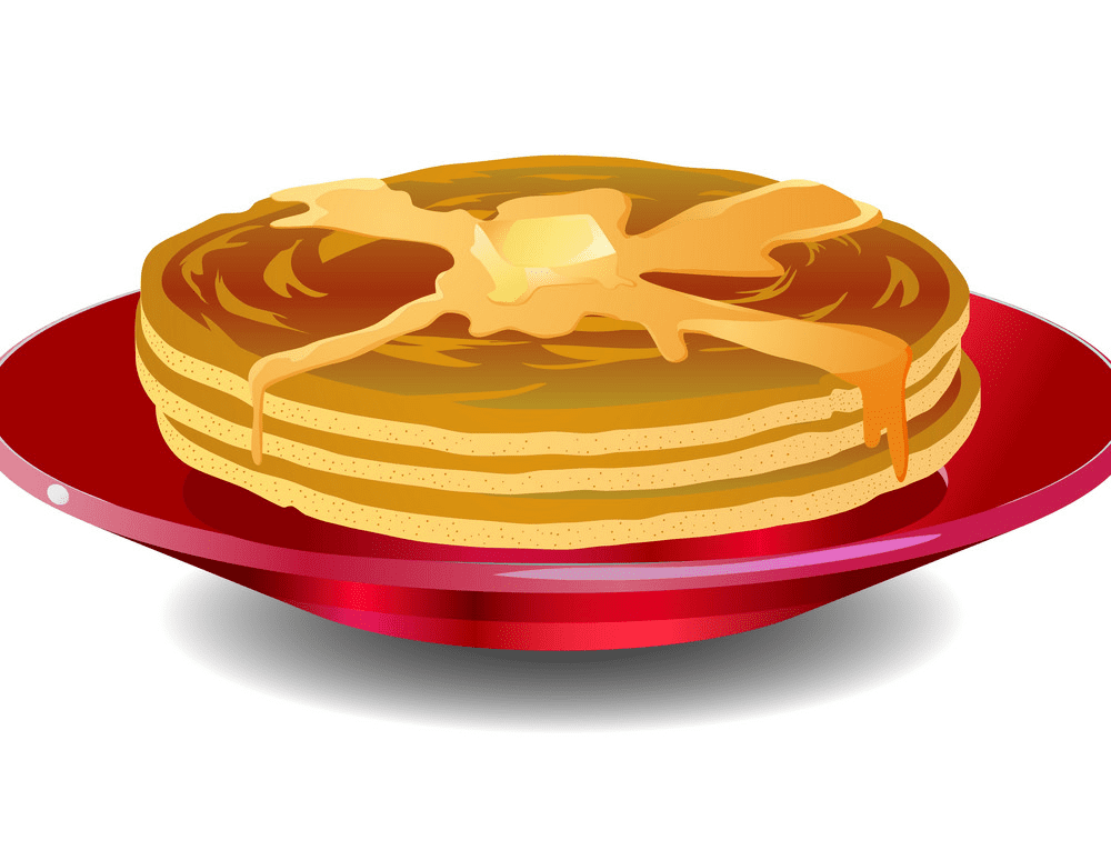 無料のパンケーキのイラストPNG画像 イラスト