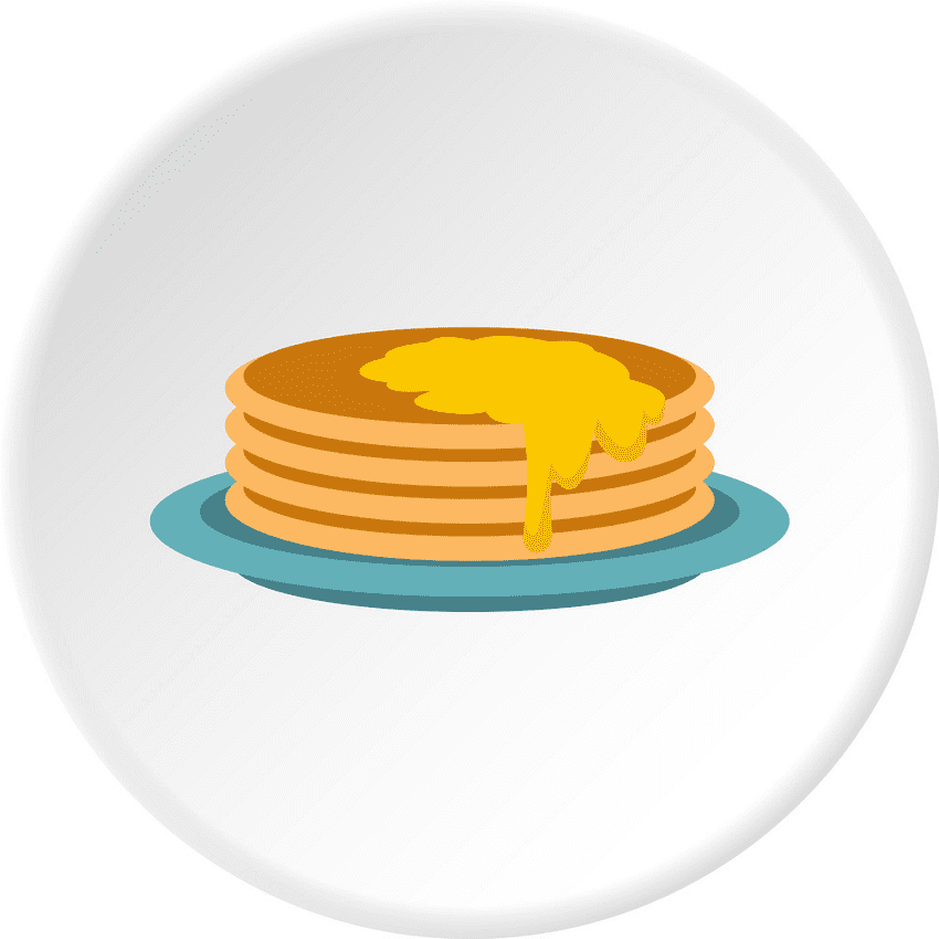 パンケーキのイラストのpngを無料でダウンロード イラスト