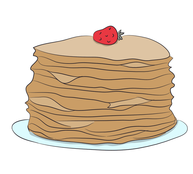パンケーキのイラストを無料でダウンロード イラスト