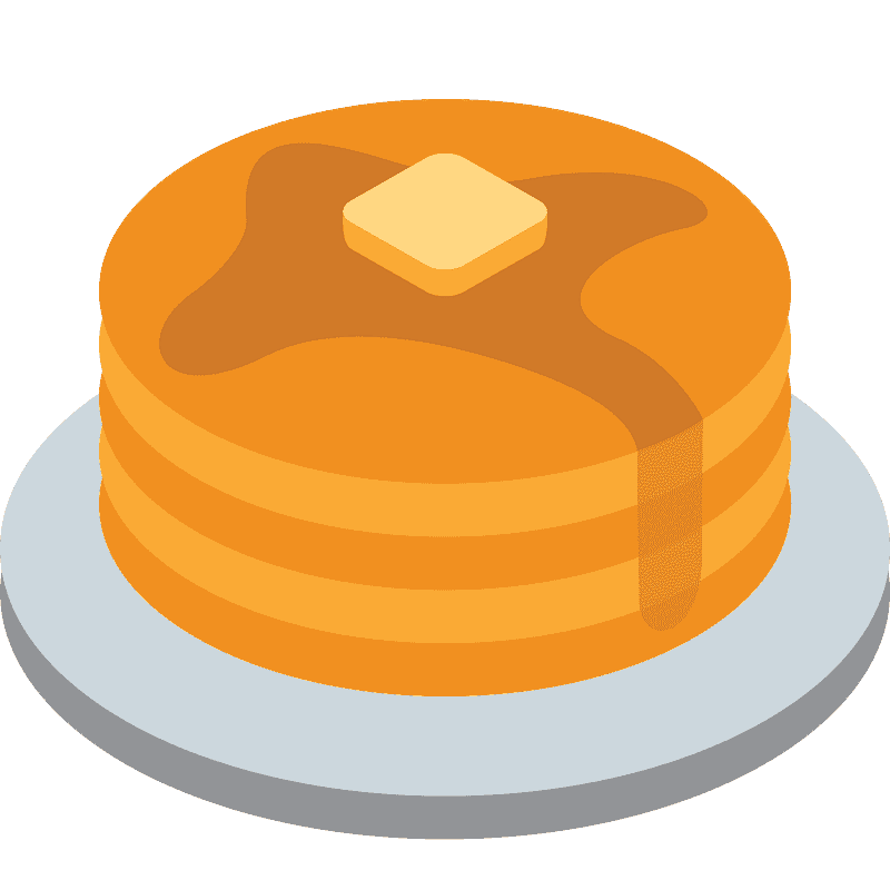 パンケーキのイラスト 透明 10 イラスト