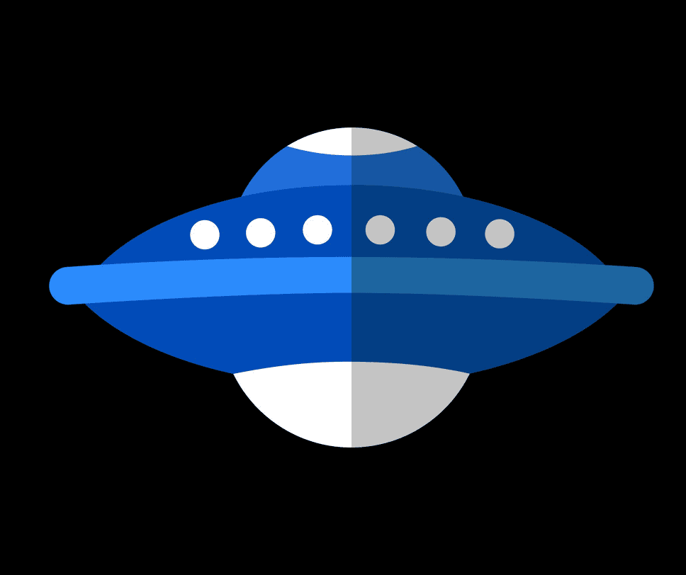 UFOのイラスト画像