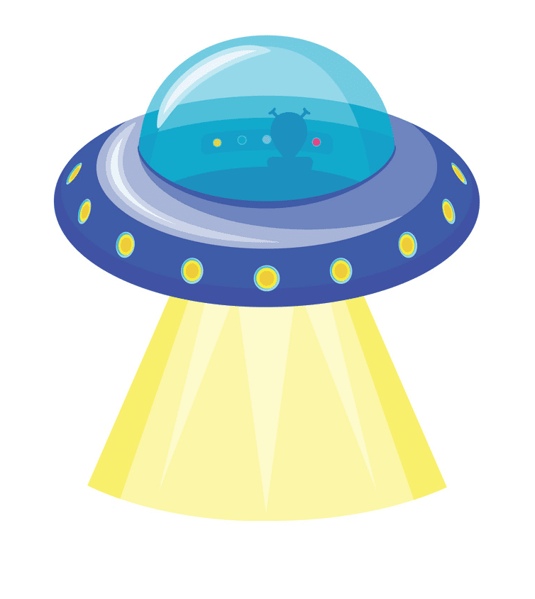 UFOのイラスト画像