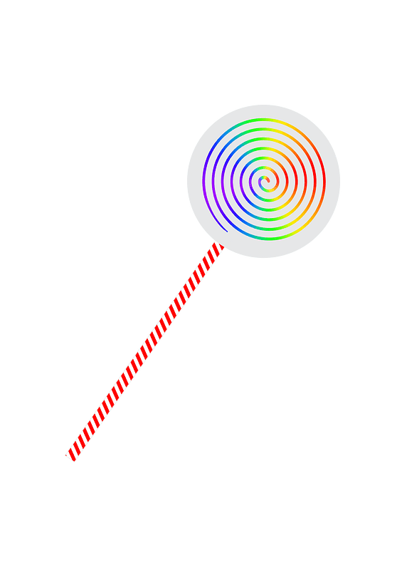 Lollipop Illustration transparent 11