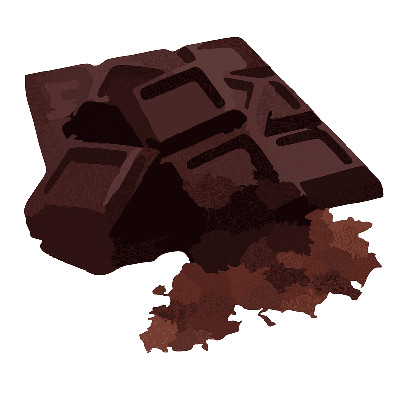チョコレートのイラスト 背景透明5