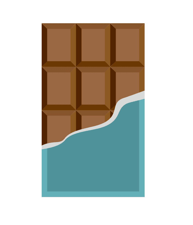 チョコレートバーのイラストpng無料 イラスト