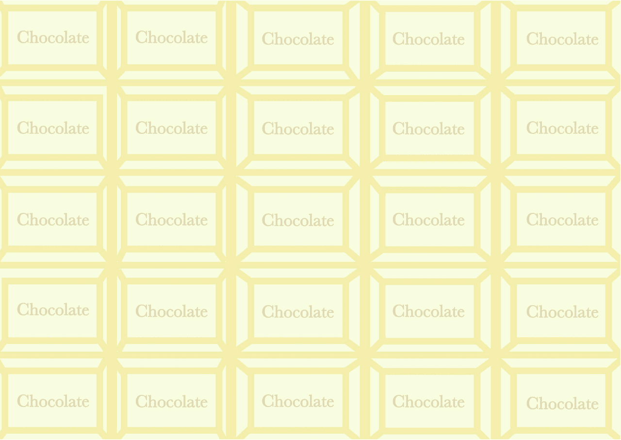 ホワイトチョコレート イラスト透明