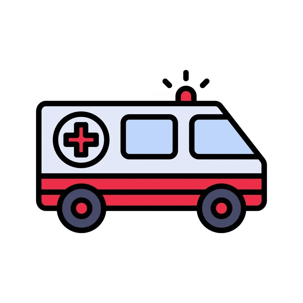 救急車のイラスト png 2 イラスト