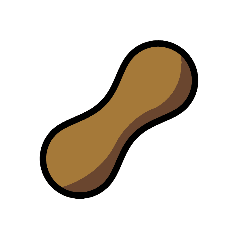 Peanut Illustration transparent for kids