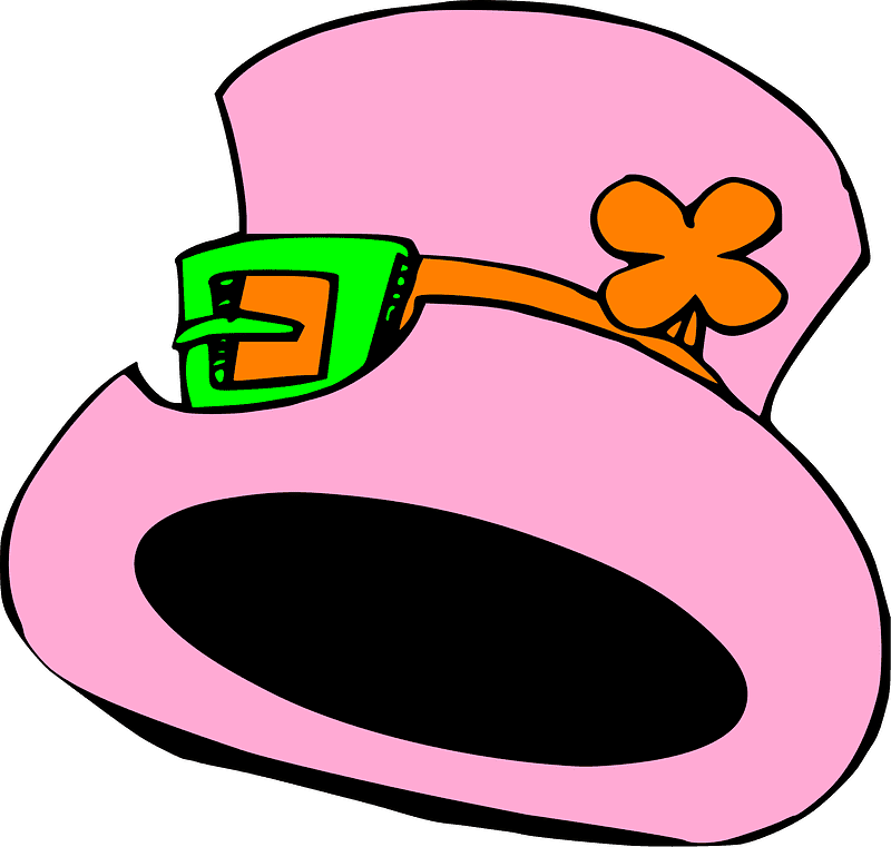 レプラコーンの帽子 イラスト透過画像 2 イラスト