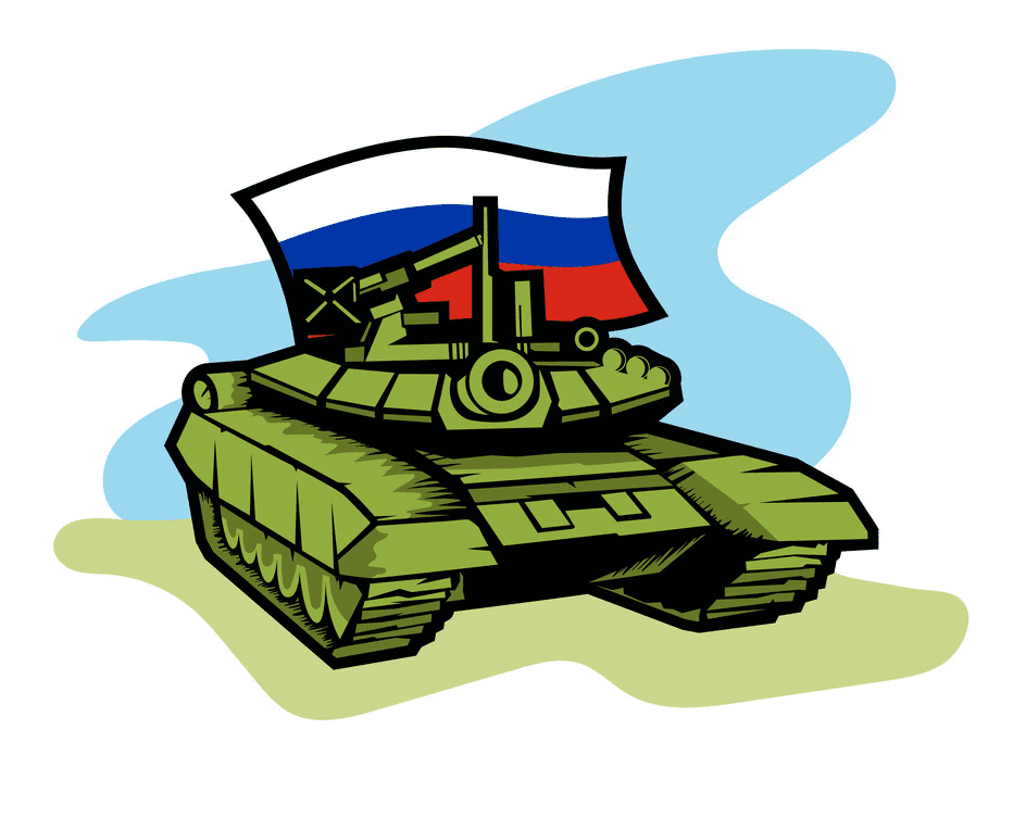 ロシア戦車のイラスト イラスト