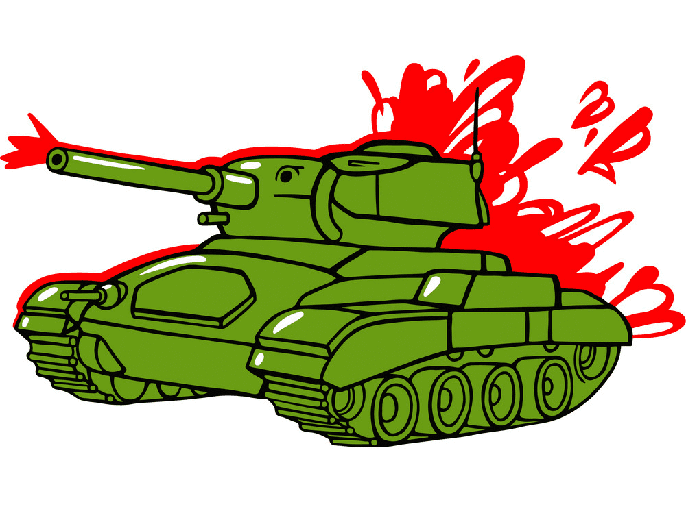 戦車イラスト無料1 イラスト