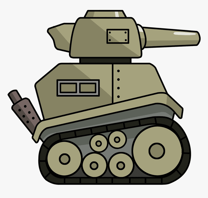 戦車のイラスト無料7 イラスト