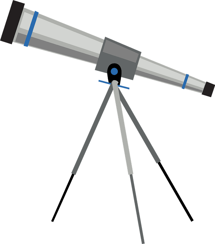望遠鏡のイラスト透明ダウンロード イラスト