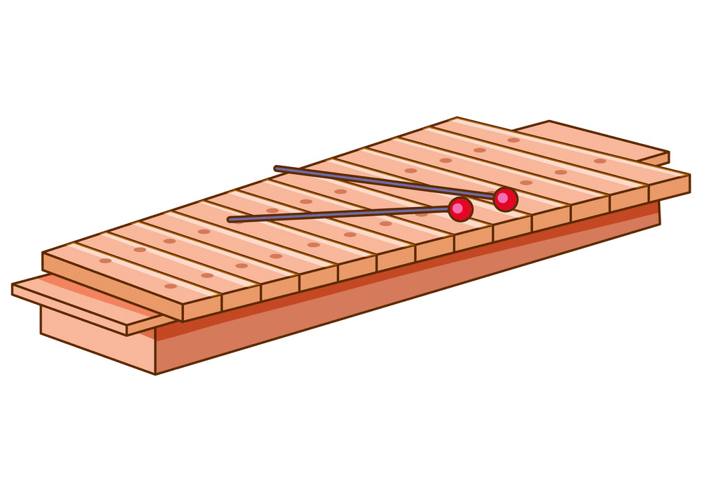 木琴のイラスト無料画像