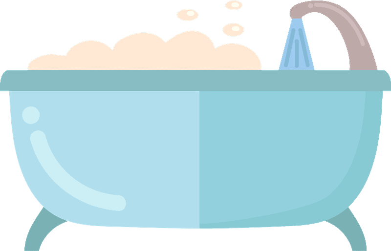浴槽のイラスト透明画像 2 イラスト
