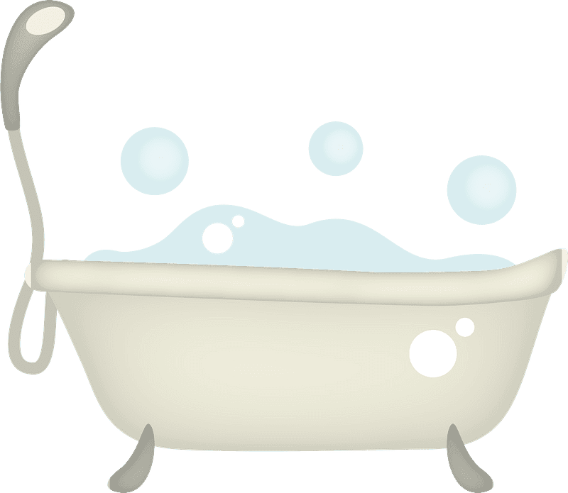 浴槽のイラスト透明画像 3 イラスト