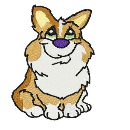 Free Corgi Illustration Download