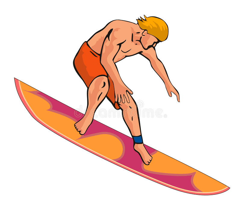 Download Surfing Illustration Image