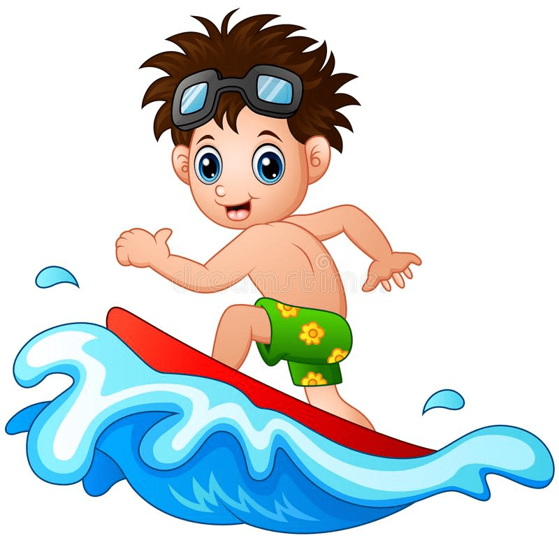 Download Surfing Illustration Picture