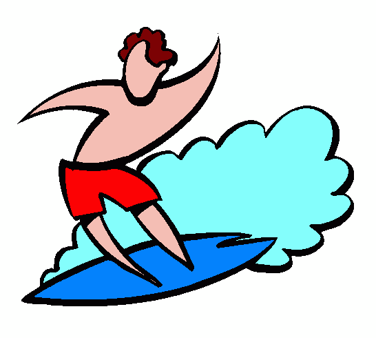 Free Surfing Illustration