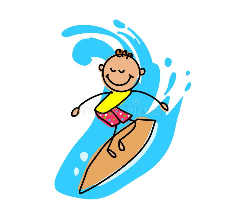 Illustration Surfing