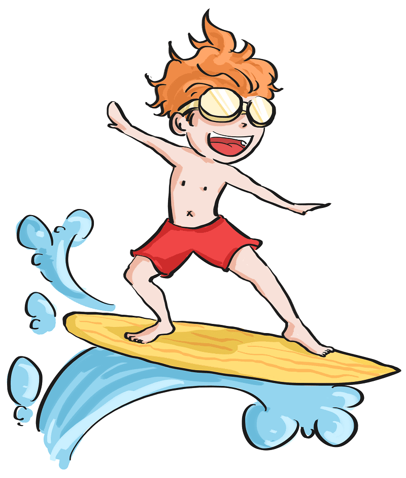 Surfing Illustration Free Images