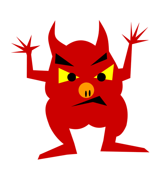 悪魔のイラスト PNG イラスト