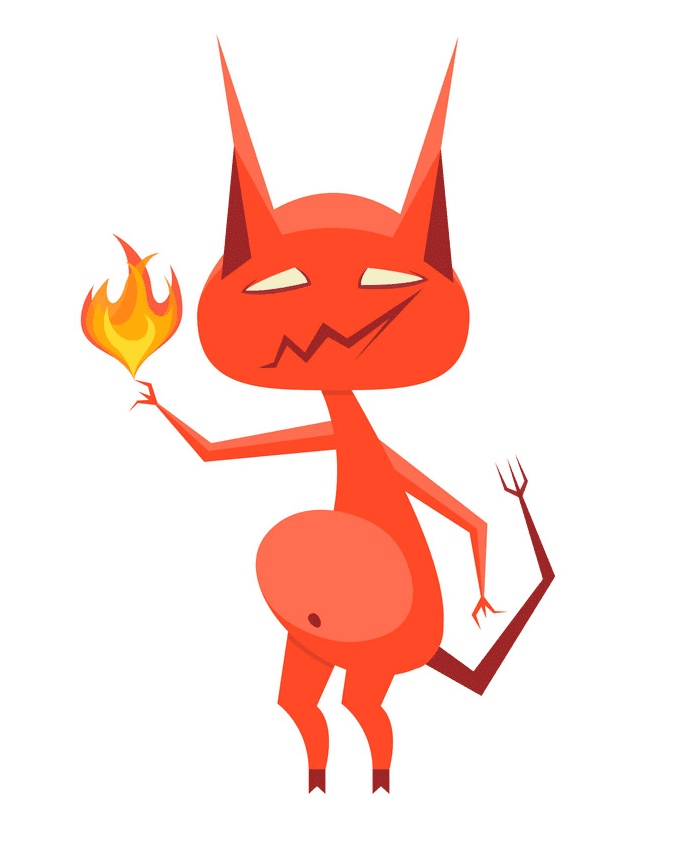 無料の悪魔のイラストPNG イラスト