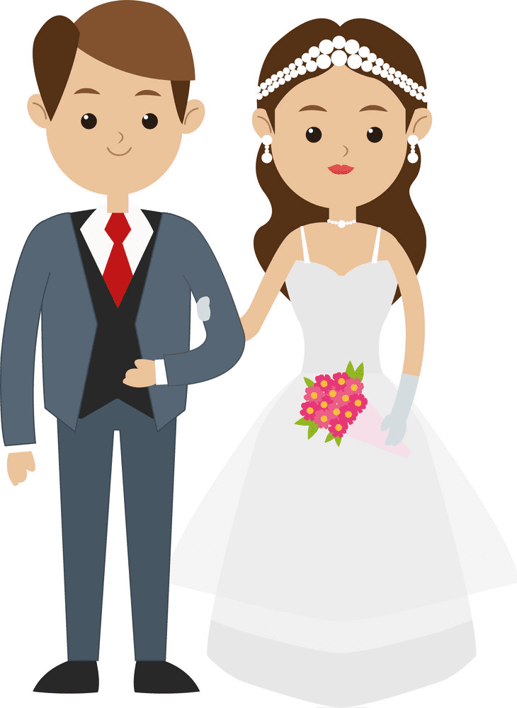 結婚式のイラスト画像 2 イラスト