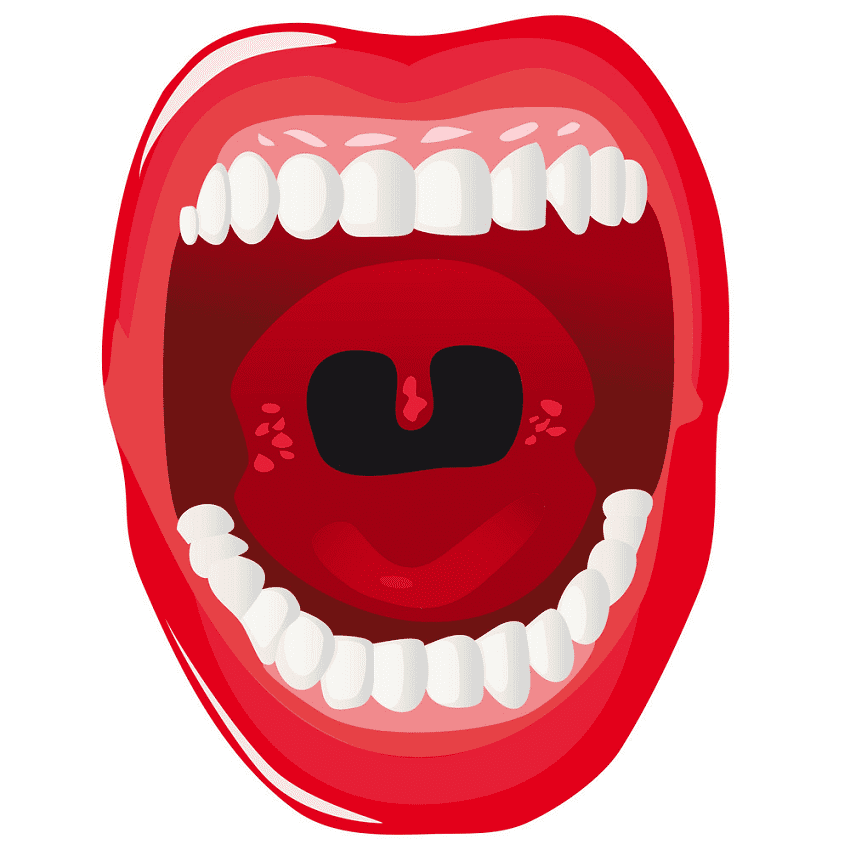 口のイラスト PNG 画像