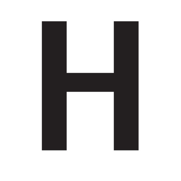 文字Hのイラスト画像のダウンロード イラスト