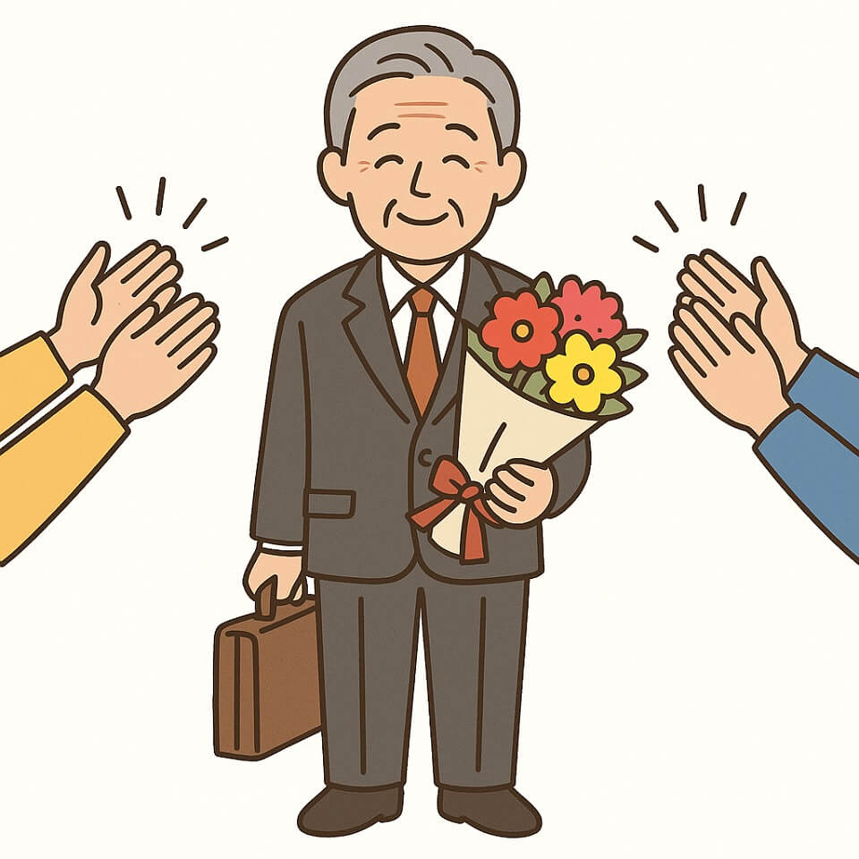 退職イラスト