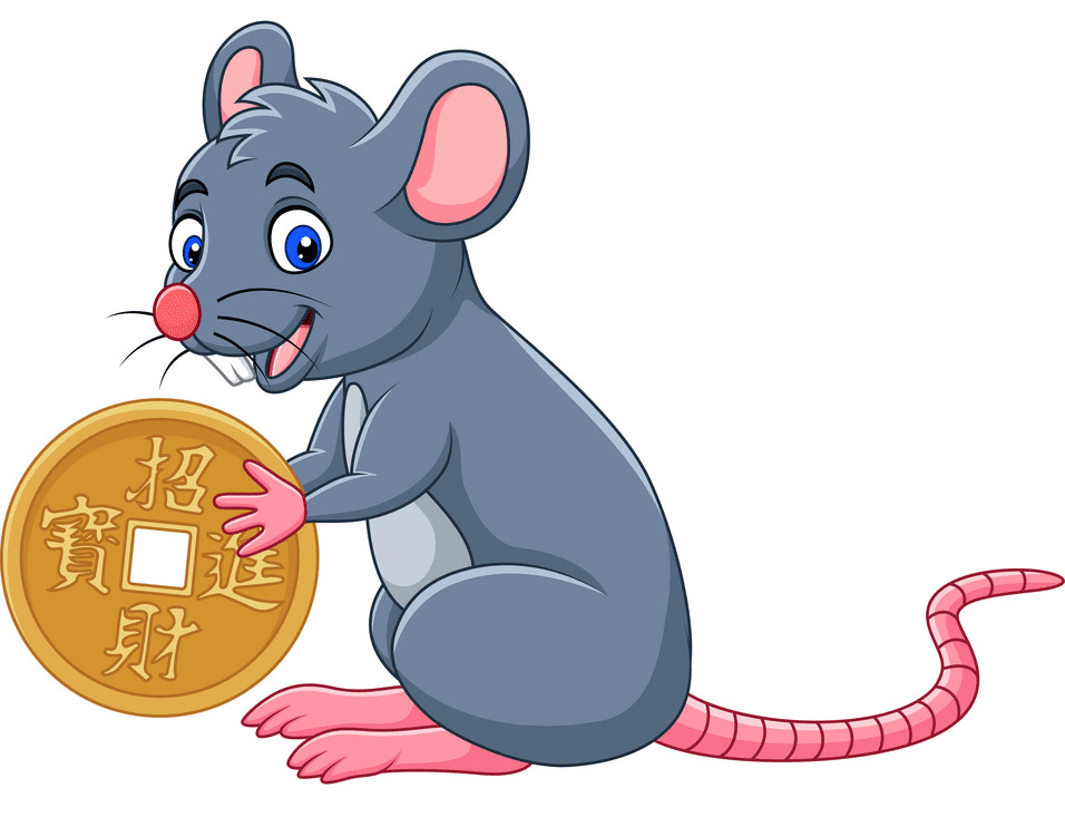 Chinese Rat Illustration