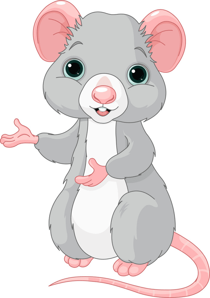 Cute Rat Illustration