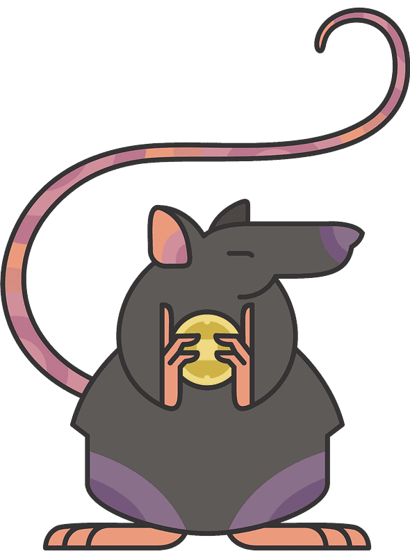 Rat Illustration Transparent Png